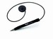 Wedgy Cord Pen - Black w/Blue Ink
